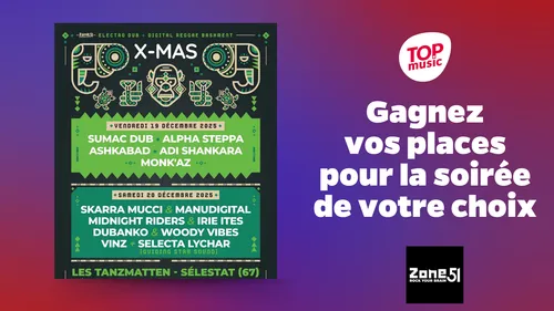 Gagnez une soirée à la X-MAS PARTY de ZONE 51