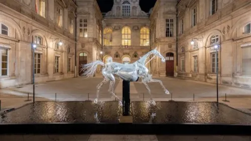 Le cheval de Paris 2024 sera exposé à Strasbourg