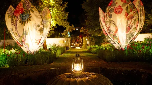 Marco Polo aux Féeries Nocturnes du Parc de Wesserling