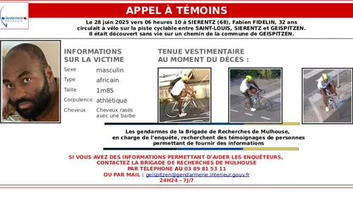 Appel à témoins après l'accident mortel d'un cycliste