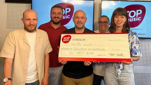 1 000 euros pour la Banque alimentaire du Haut-Rhin 