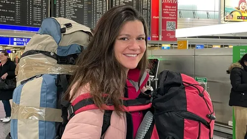 Constance part gravir l'Aconcagua en Argentine 