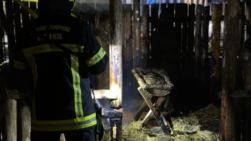 Une crèche incendiée à Illkirch