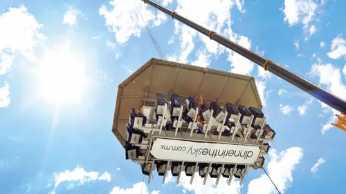 Ebersheim : un restaurant dans le ciel