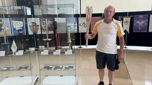 Une expo sur les flammes olympiques à Colmar