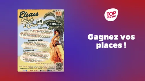 Gagnez vos places pour l’Elsass Rock and Jive Festival !