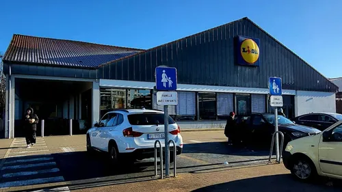 Des supermarchés LIDL en grève en Alsace