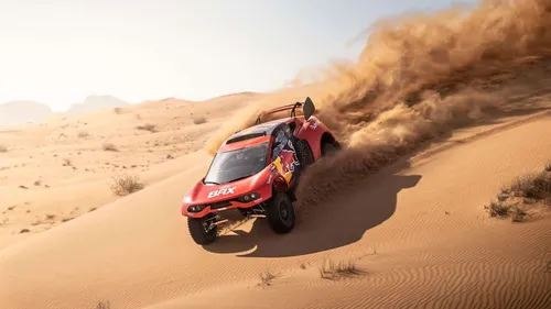 Sébastien Loeb au départ de son 6ème Dakar 