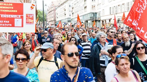 Un jeudi de grève des fonctionnaires en Alsace