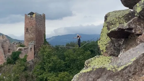 Ribeauvillé accueille les championnats du Monde de Highline 