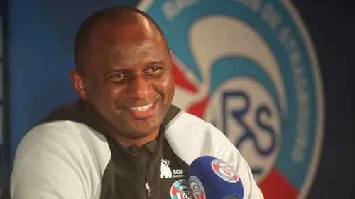 Patrick Vieira : "Il n'y avait pas mieux que Strasbourg"