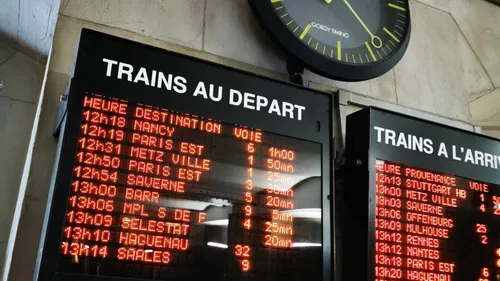 Trafic SNCF interrompu en Alsace ce samedi
