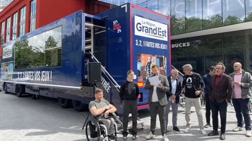 Grand Est : un bus itinérant pour sensibiliser au sport