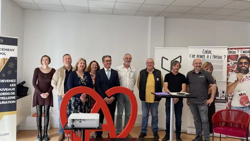 Objectif : record du monde de bretzel humain géant à Schiltigheim