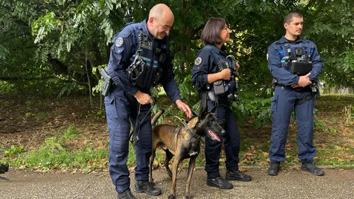 Sacha, nouvelle recrue de la Police Municipale de Strasbourg