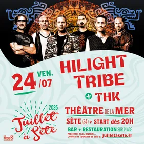 Hilight Tribe en concert au Théâtre de la mer de Sète