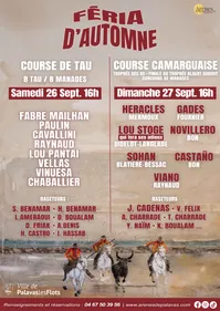 Féria d'Automne aux Arènes de Palavas