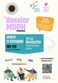 Conférence sur le dossier MDPH