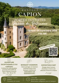 Banquet des vendanges 2026 au Château Capion