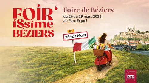 RTS, partenaire officiel de la Foire de Béziers sur le thème de...