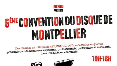 6ème Convention du Disque de Montpellier