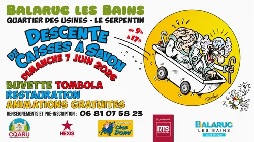 Balaruc-les-Bains : les caisses à savon reprennent les Serpentins...