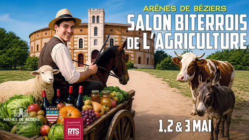 Béziers : Les Arènes retrouvent un parfum de campagne pour le Salon...