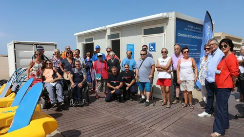 Aude: Narbonne-Plage en pointe pour l'accueil des personnes...