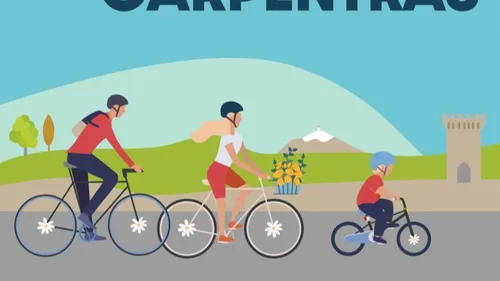 Carpentras en fête avec Tous à vélo