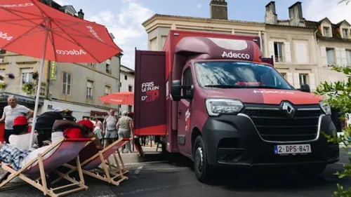 Emploi : le camion Adecco fait étape dans trois grandes villes du sud
