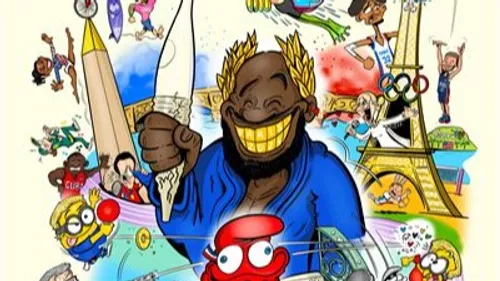 J.O dessinés : Dadou entre émotions et éclats de rire