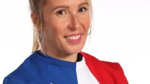 Cécile Hernandez, porte-drapeau aux Jeux de Milan-Cortina