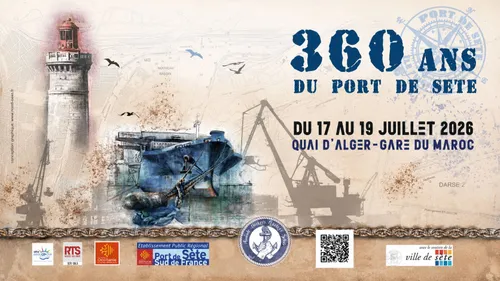 Sète : 3 jours de fête pour célébrer les 360 ans du port