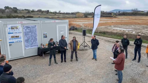 Restauration du ruisseau de la Bourbou à Loupian pour l'écologie