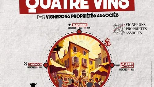 Gard : top départ de la tournée quatre vins, des soirées qui...