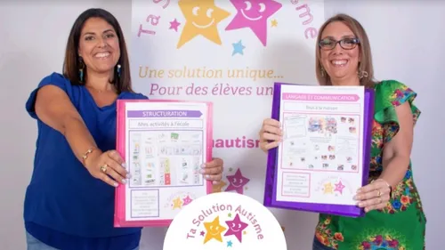 A Cuges-les-Pins : Des éducatrices spécialisées créent des supports...