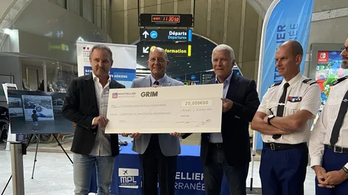 L’aéroport de Montpellier-Méditerranée et Grim se mobilisent pour...