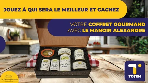 Gagnez votre coffret gourmand du Manoir Alexandre !