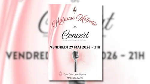 Malause (82) : Concert de la Chorale Malause Mélodie