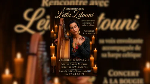 Lescure-d'Albigeois (81) : EXCEPTIONNEL CONCERT A LA BOUGIE DE...