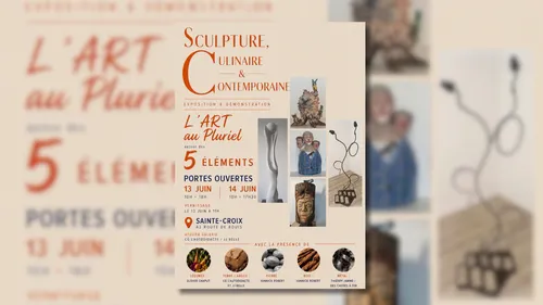 Sainte-Croix (81) : Sculpture Culinaire & Contemporaine