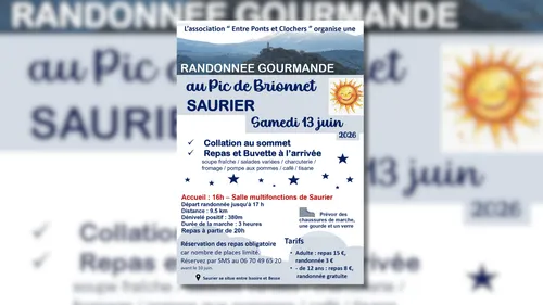 Saurier (63) : Randonnée gourmande à Saurier (63)