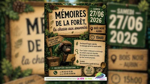 Aubin (12) : Escape Game "Mémoires de la forêt, la chasse aux...