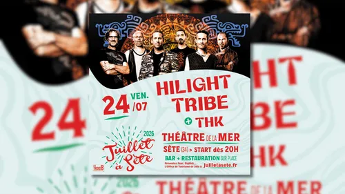 Sète ( 34) : Hilight Tribe en concert au Théâtre de la mer