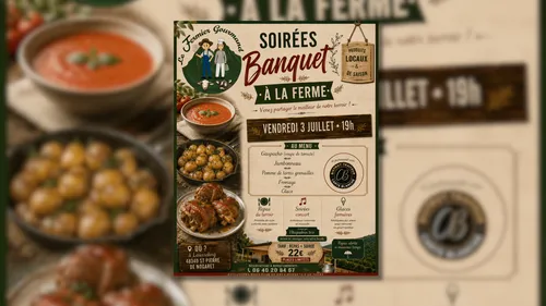 St pierre De Nogaret (48) : Banquet à la ferme 