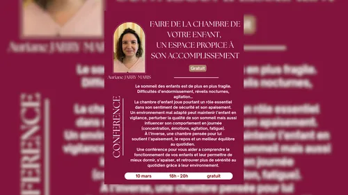 Montauban (82) : Conférence - Faire de la chambre de son enfant un...