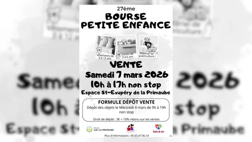 La Primaube (12) : 27ème Bourse petite enfance