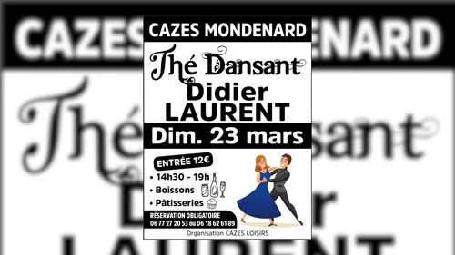 Cazes Mondenard (82) : Thé Dansant