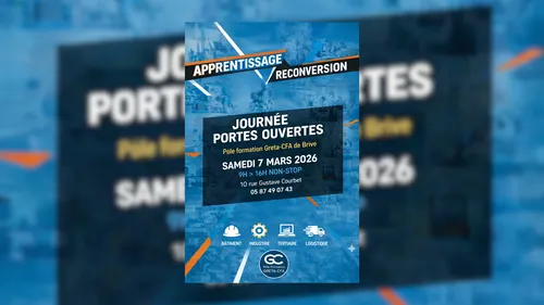 Brive la Gaillarde (19) : Journées Portes ouvertes au Pôle...