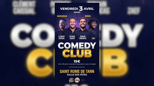Saint Rome de Tarn (12) : Soirée comedy club 